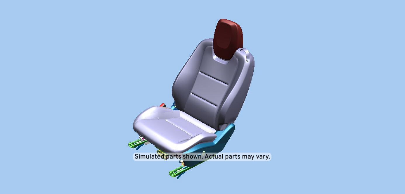 GM Genuine Parts Twilight Blue Driver Seat
