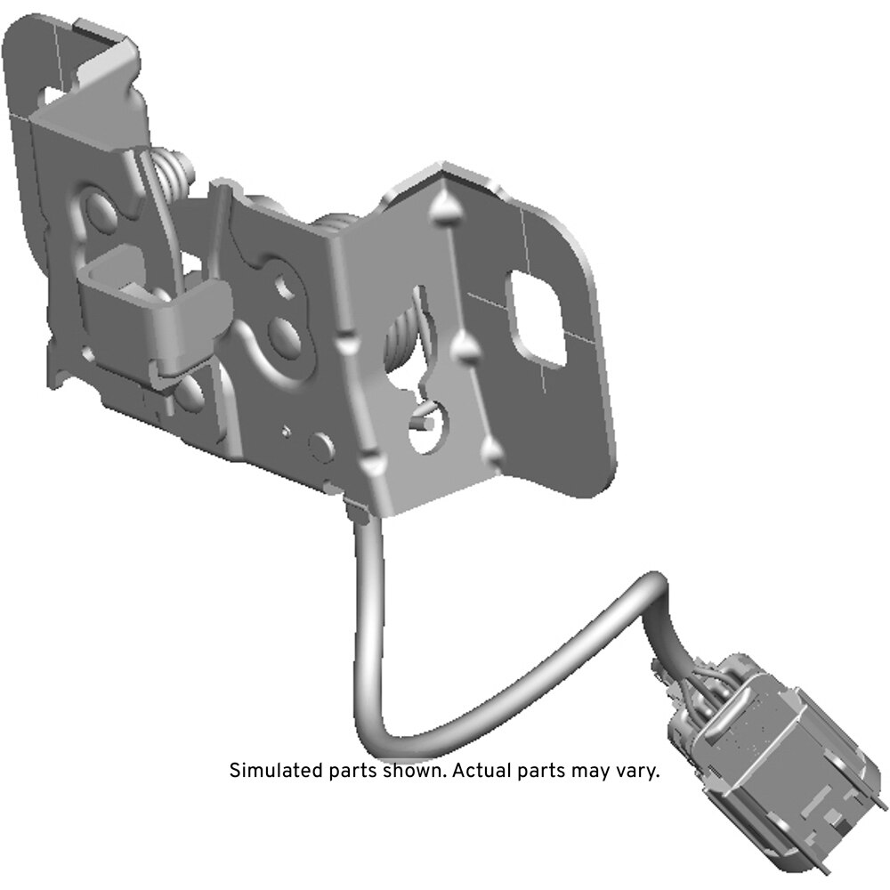 GM Genuine Parts Passenger Side Hood Latch