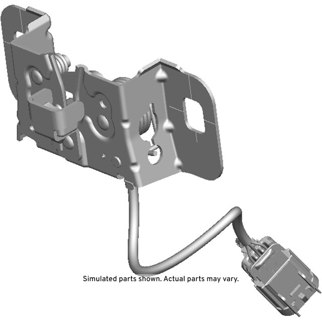 GM Genuine Parts Passenger Side Hood Latch