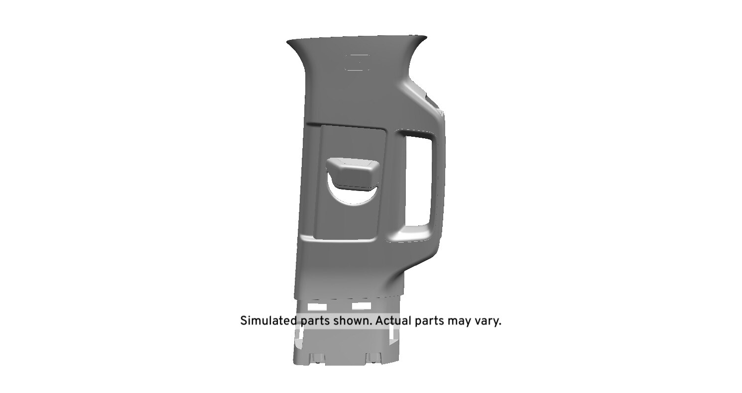 GM Genuine Parts Shale Passenger Side Center Pillar Upper Trim Panel