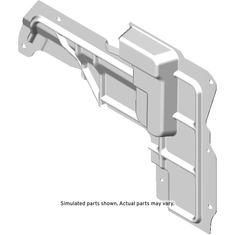 GM Genuine Parts Front Driver Side Wheelhouse Splash Shield