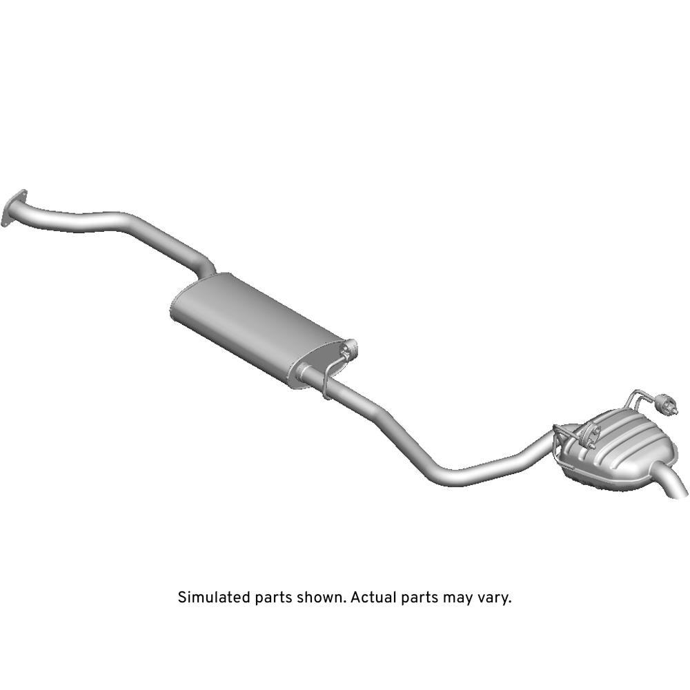 GM Genuine Parts Exhaust Muffler