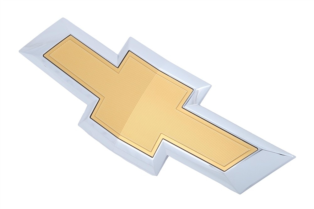 GM Genuine Parts Exterior Bright Chrome Front Grille Emblem