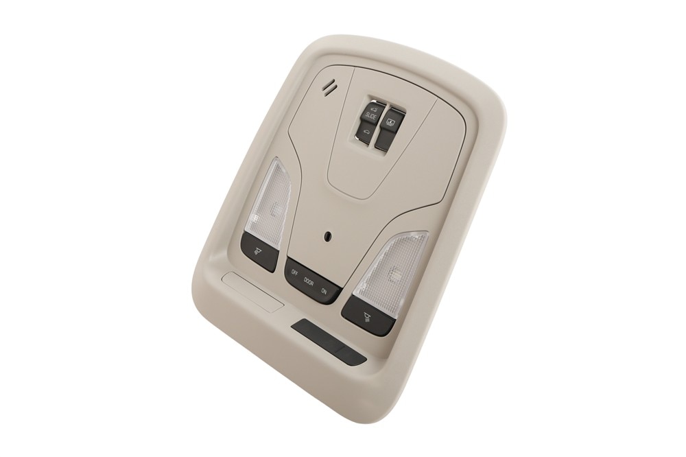 GM Genuine Parts Light Titanium Roof Console