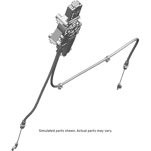 GM Genuine Parts Rear Passenger Side Seat Recliner Actuator