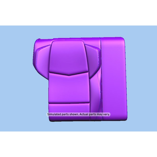 GM Genuine Parts Vecchio Base Sauvage Rear Passenger Side Seat Back Cushion Cover