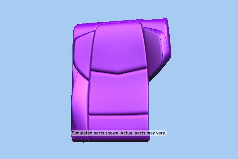 GM Genuine Parts Vecchio Base Sauvage Rear Driver Side Seat Back Cushion Cover