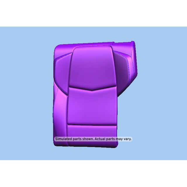 GM Genuine Parts Light Platinum Rear Driver Side Seat Back Cover