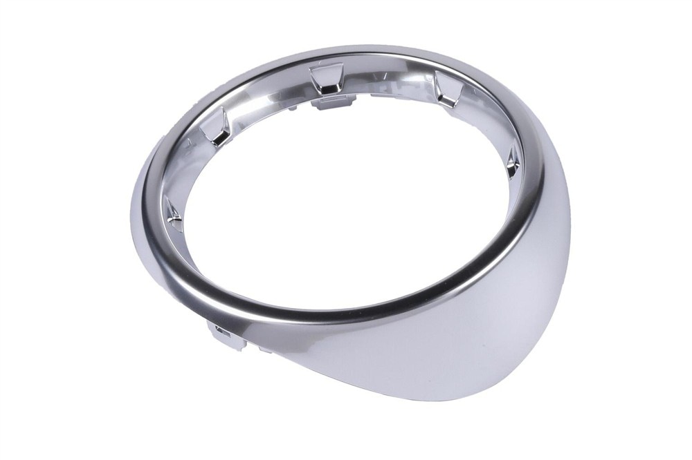 GM Genuine Parts Galvano Silver Passenger Side Instrument Panel Outer Air Outlet Bezel