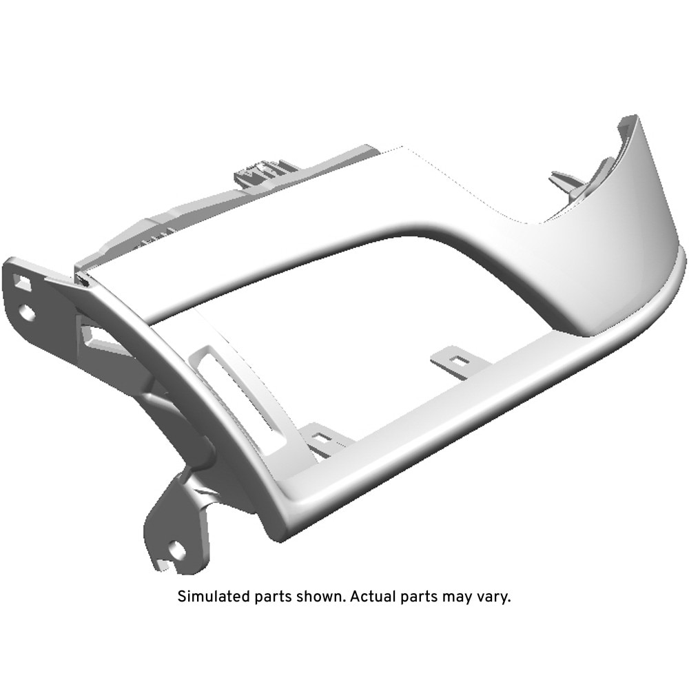 GM Genuine Parts Crafted Elm Cluster Driver Side Instrument Panel Trim Plate Applique