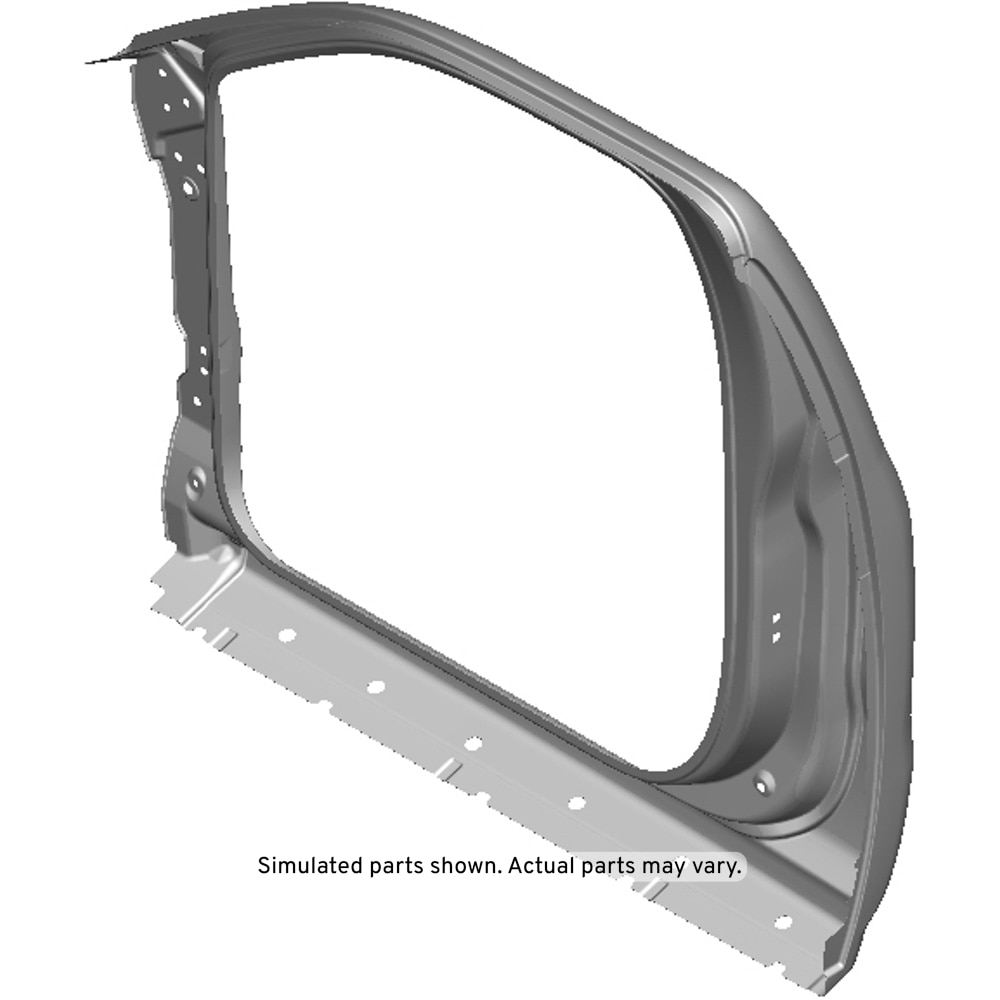 GM Genuine Parts Passenger Side Outer Body Side Panel