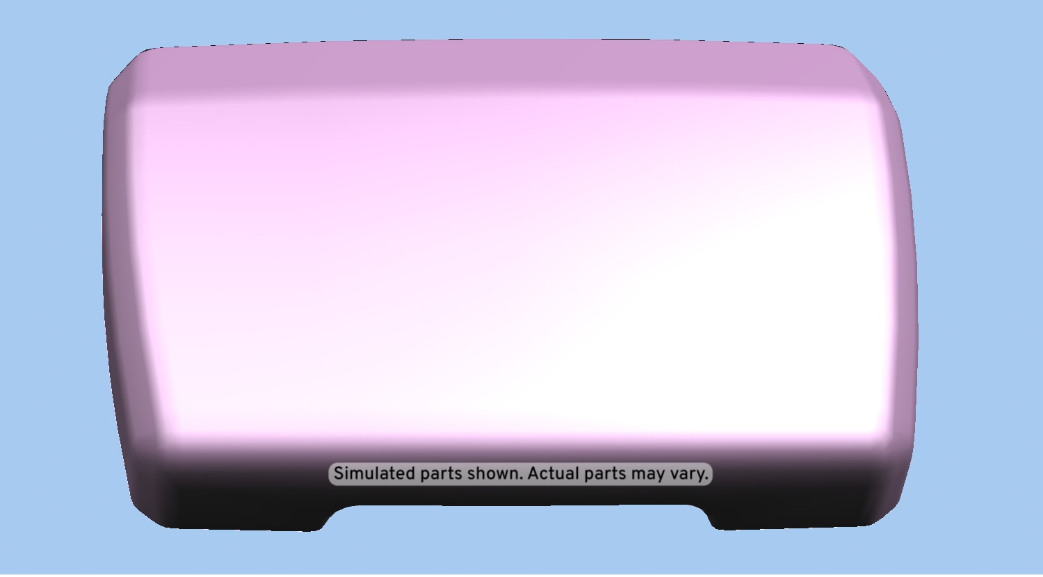 GM Genuine Parts Cocoa Seat Belt Guide Trim Cover