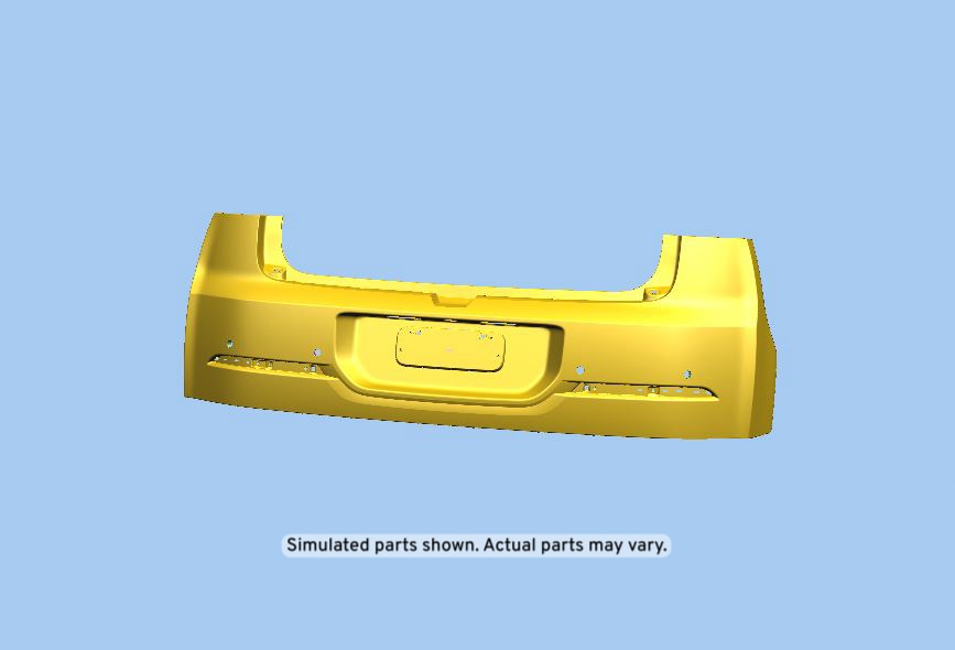 GM Genuine Parts Rear Upper Bumper Cover