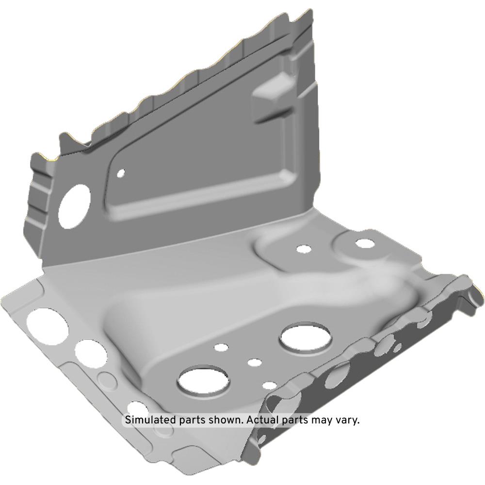 GM Genuine Parts Passenger Side Engine Compartment Side Rail Rear Extension