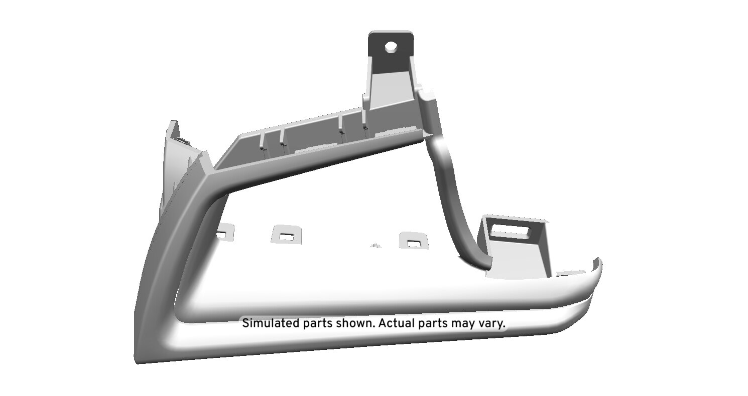 GM Genuine Parts Natural Sape Driver Side Instrument Panel Trim Plate Applique