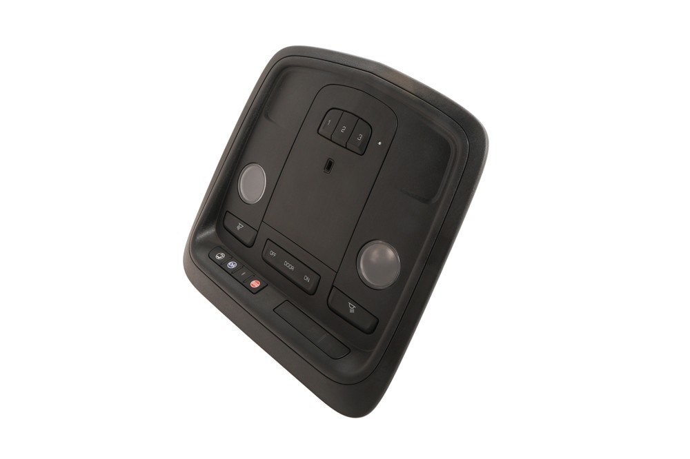 GM Genuine Parts Jet Black Roof Console