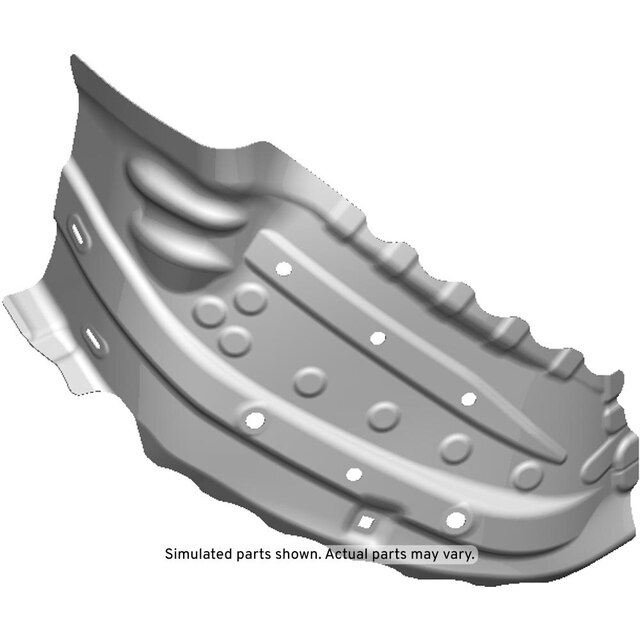 GM Genuine Parts Passenger Side Engine Compartment Outer Side Rail Extension