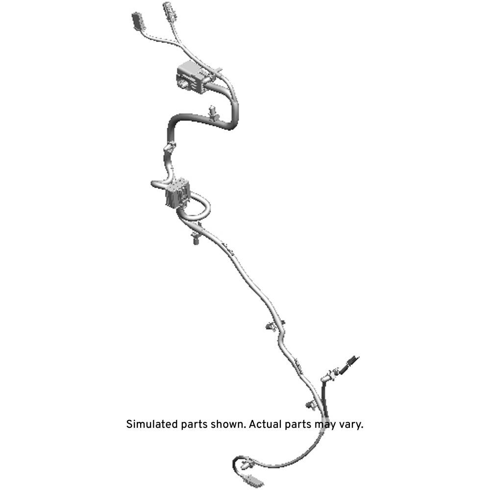 GM Genuine Parts Rear Passenger Side Door Lock Wiring Harness