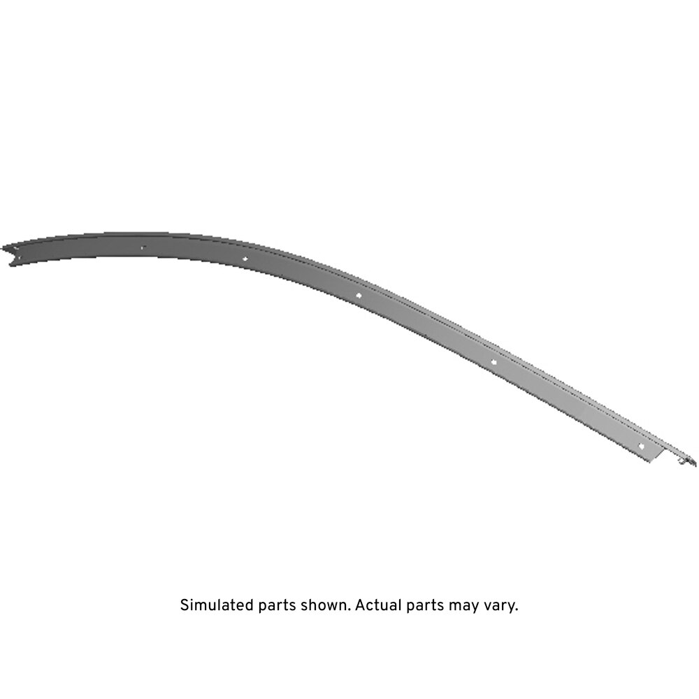 GM Genuine Parts Passenger Side Front Door Window Upper Molding