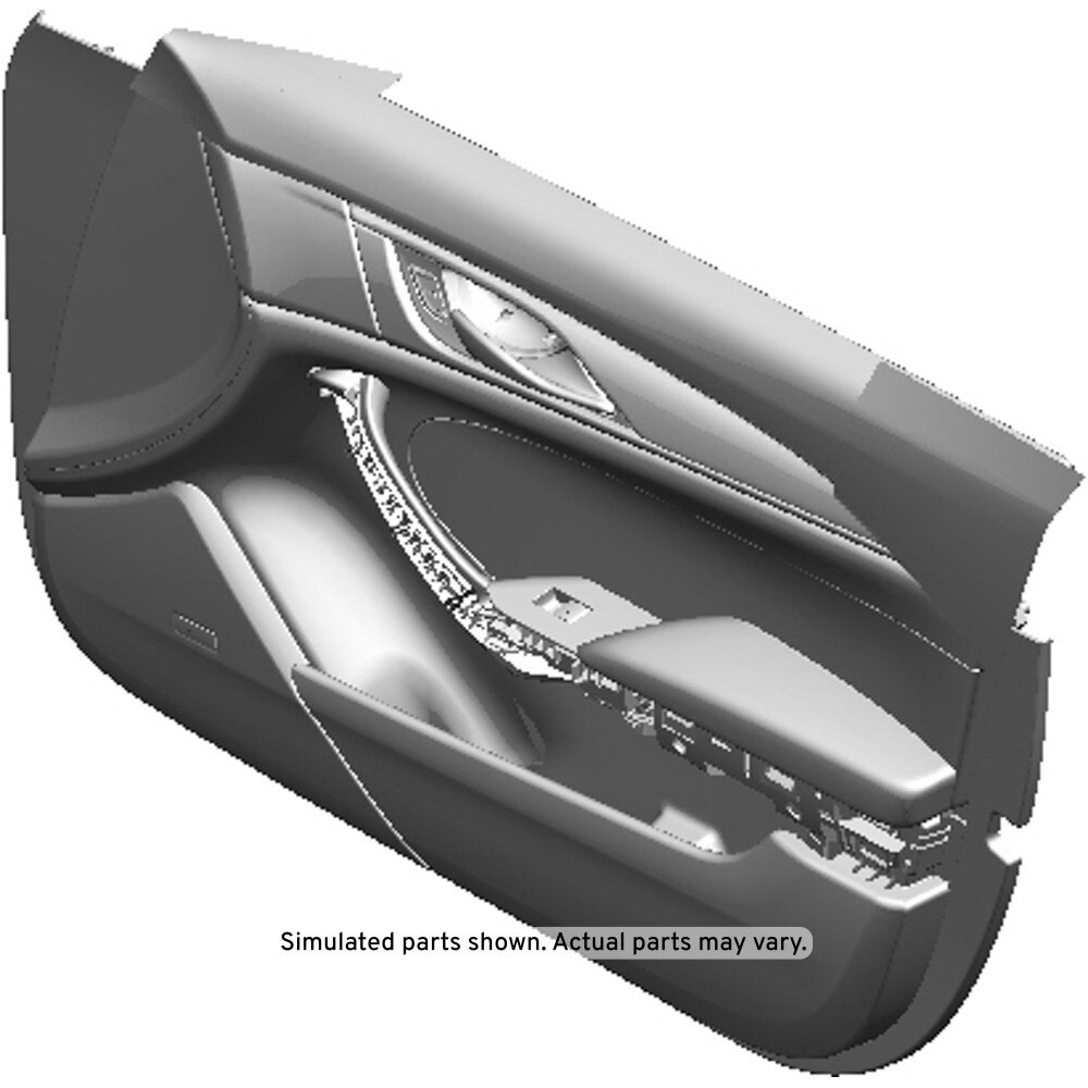 GM Genuine Parts Twilight Blue Front Passenger Side Door Trim