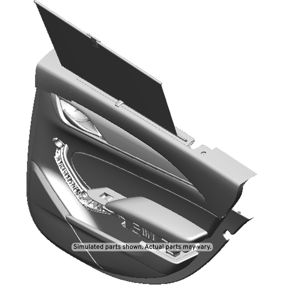GM Genuine Parts Very Light Cashmere Rear Passenger Side Door Trim