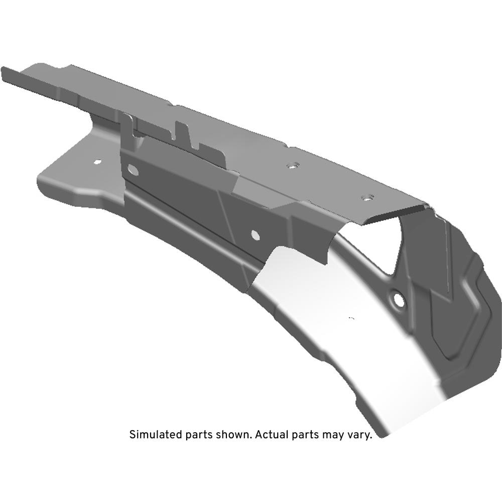 GM Genuine Parts Front Passenger Side Wheelhouse Panel Upper Outer Side Rail