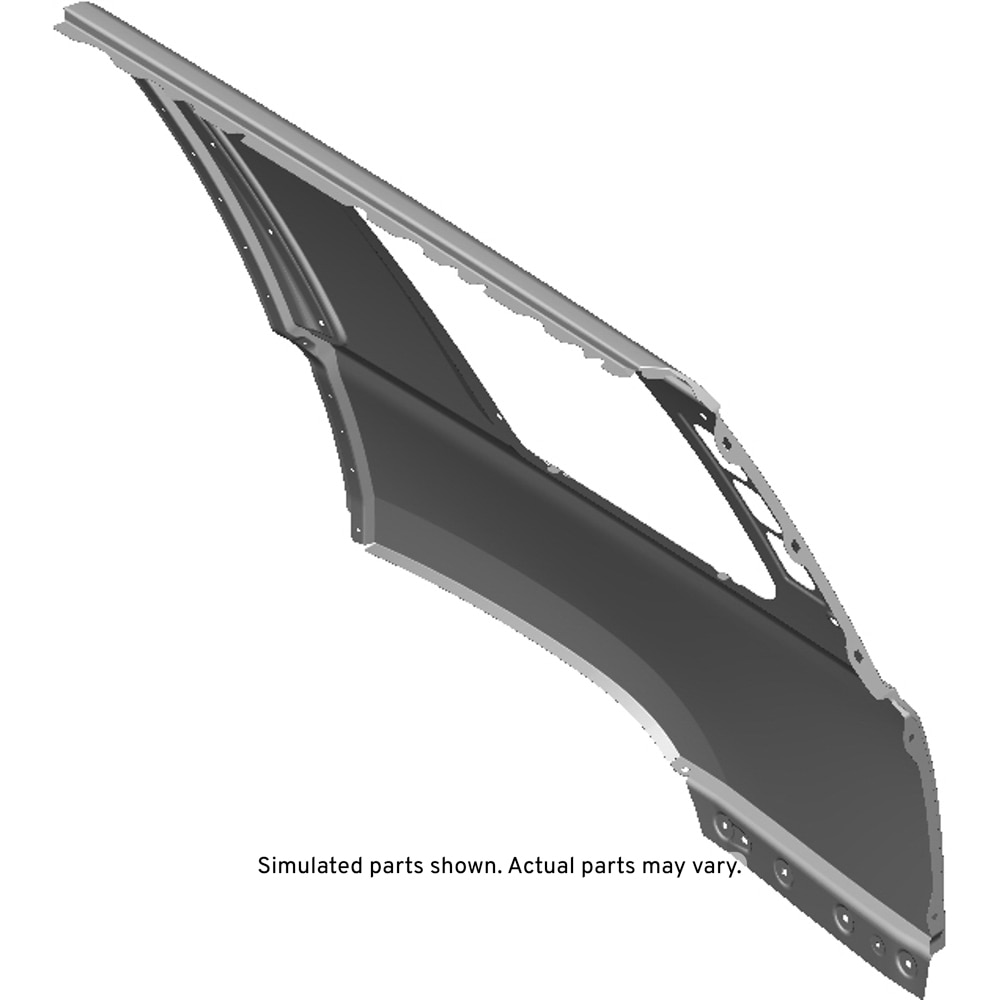 GM Genuine Parts Passenger Side Outer Quarter Panel