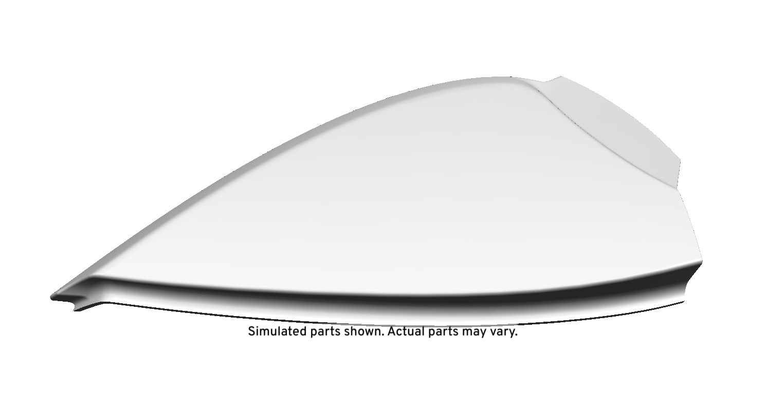 GM Genuine Parts Very Light Cashmere Passenger Side Instrument Panel Outer Trim Cover