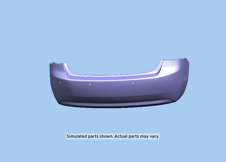 GM Genuine Parts Rear Bumper Cover