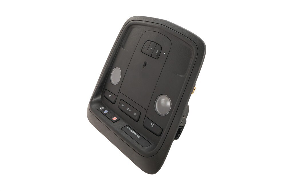 GM Genuine Parts Jet Black Roof Console