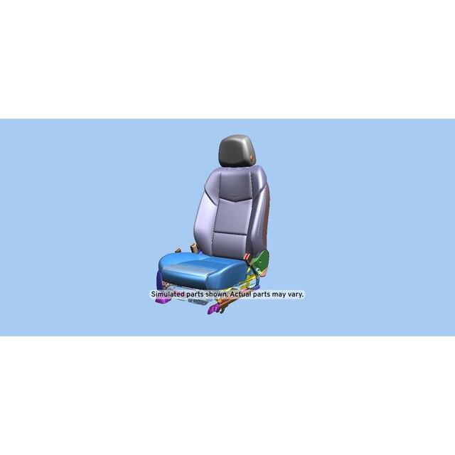 GM Genuine Parts Morello Red Base Sauvage Passenger Seat