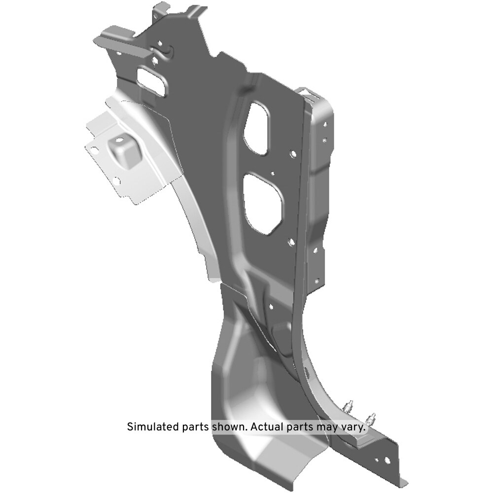 GM Genuine Parts Driver Side Body Hinge Pillar Inner Panel