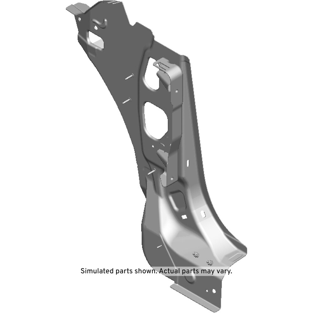 GM Genuine Parts Passenger Side Body Hinge Pillar Inner Panel