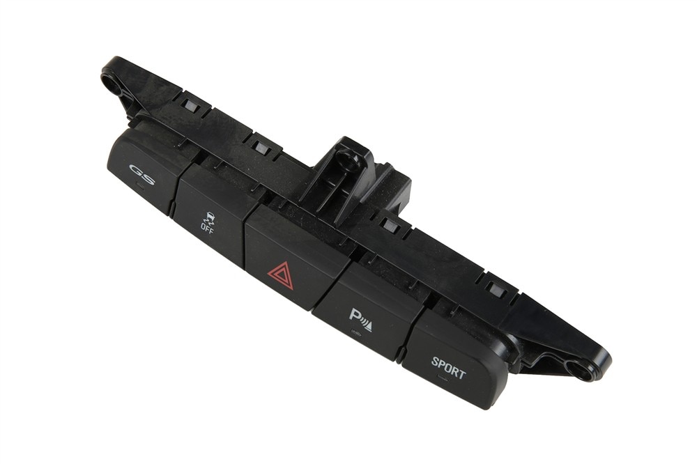 GM Genuine Parts Jet Black Traction Control, Park Assist, Hazard Flashers, GS Mode, and Sport Mode Switch