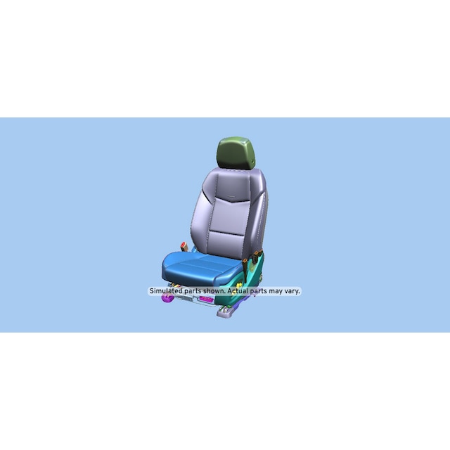 GM Genuine Parts Jet Black Driver Seat