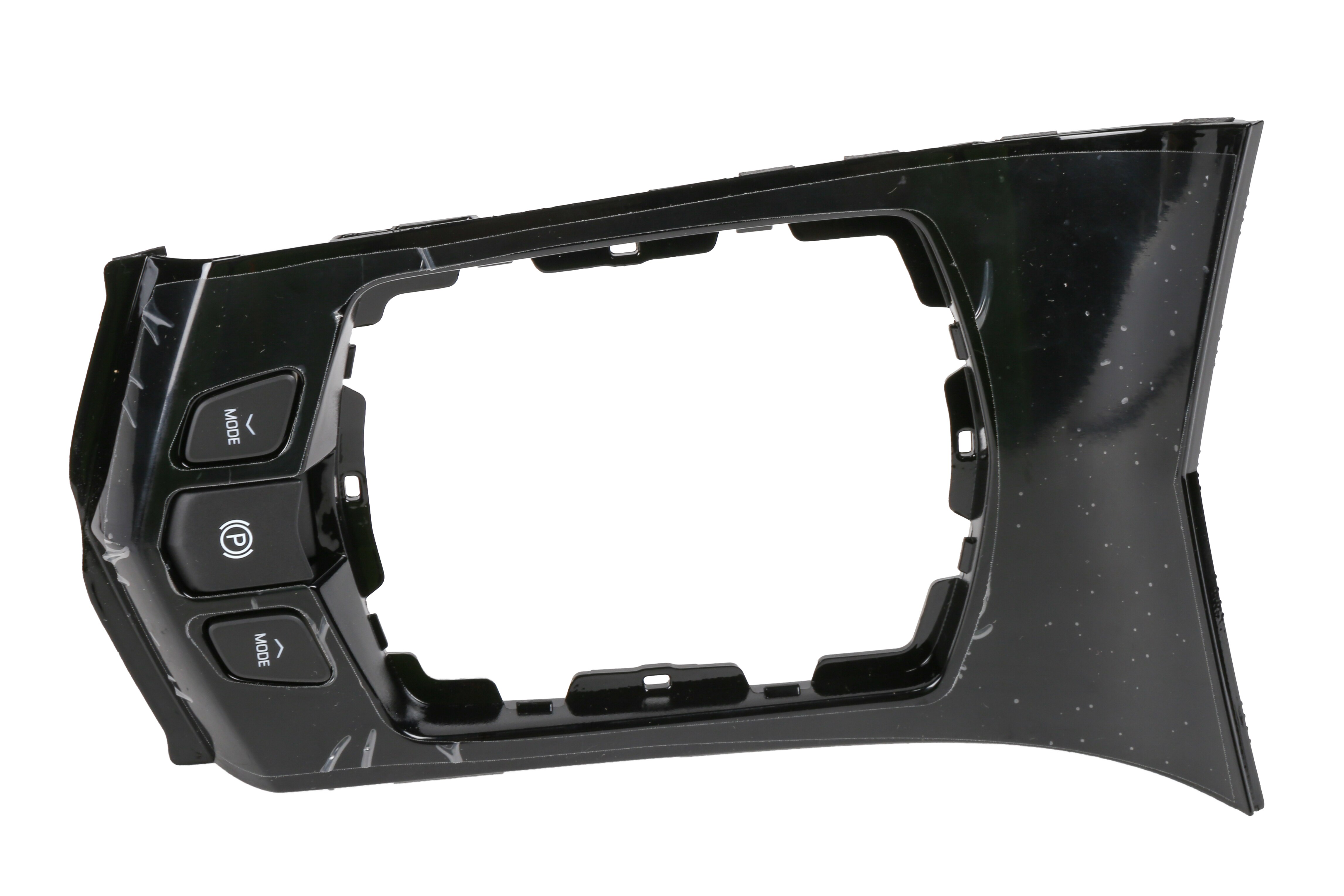 GM Genuine Parts Piano Black Front Floor Console Transmission Shift Opening Trim Plate