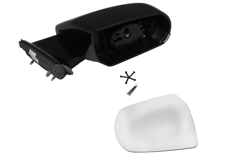GM Genuine Parts Passenger Side Door Mirror Kit with Housing, Cover, and Bolts