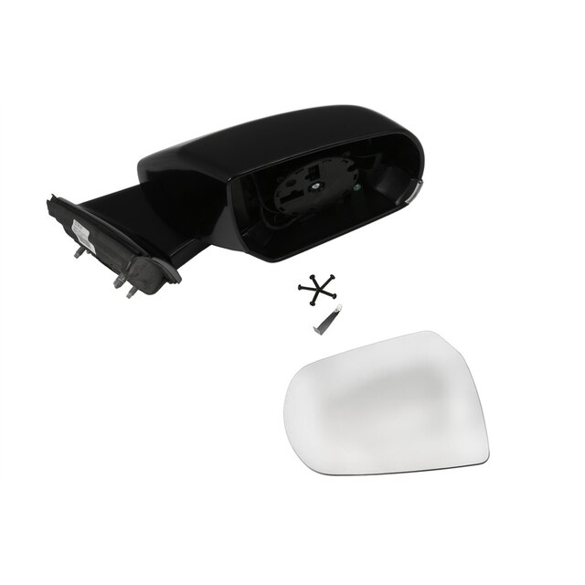 GM Genuine Parts Passenger Side Door Mirror Kit with Housing, Cover, and Bolts