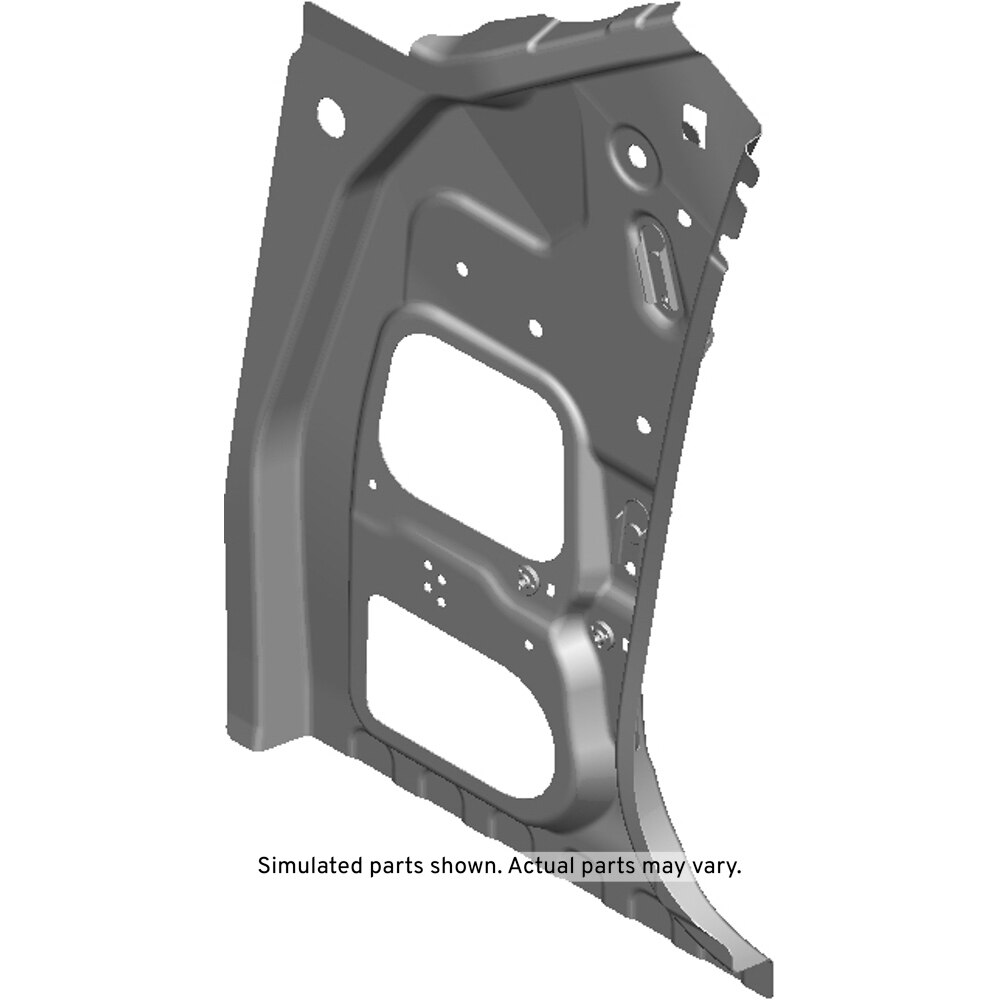 GM Genuine Parts Driver Side Body Hinge Pillar Inner Panel