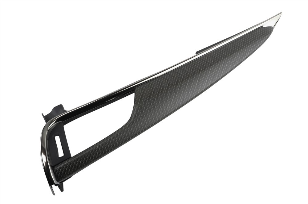 GM Genuine Parts V-Line Carbon Fiber Instrument Panel Trim Plate Applique