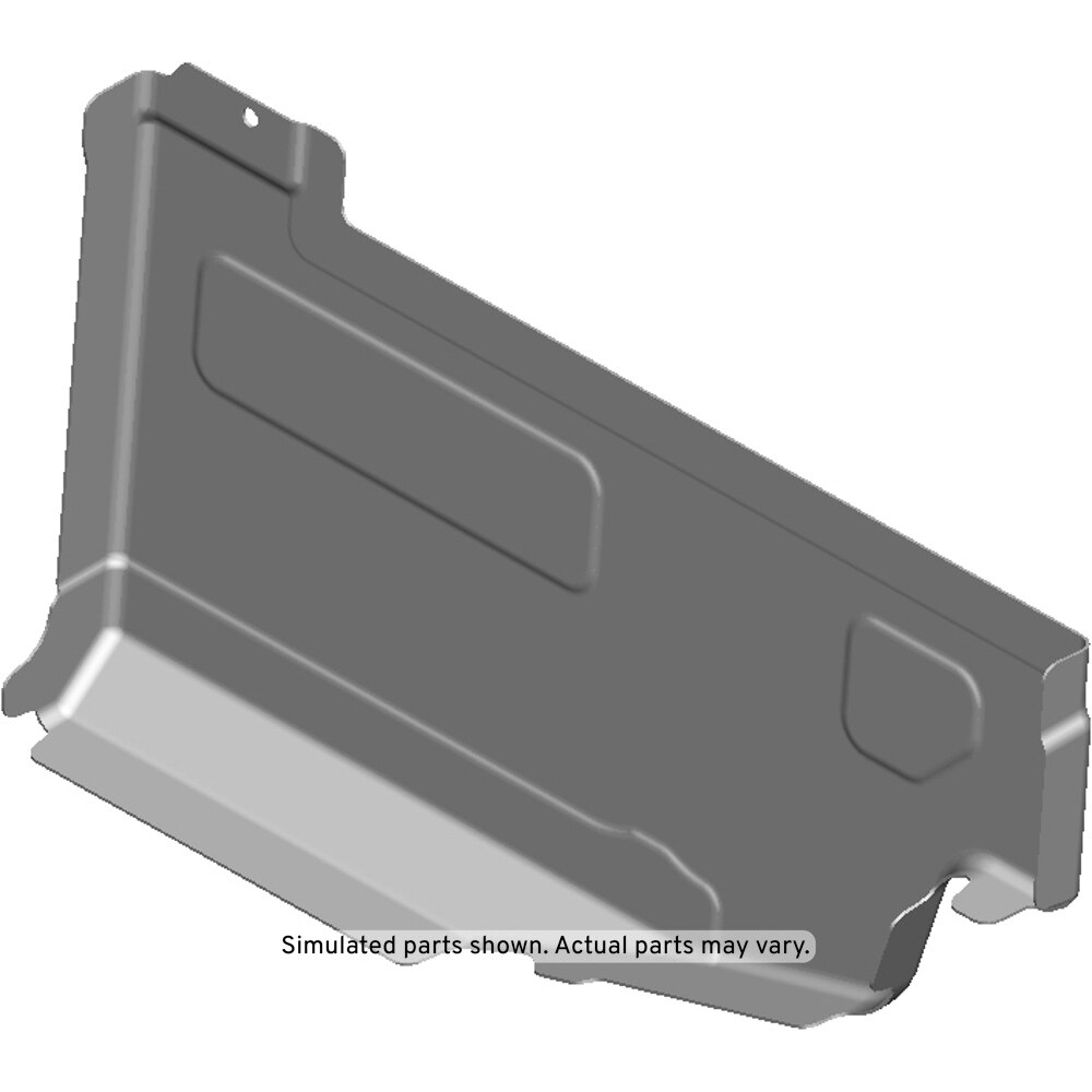 GM Genuine Parts Passenger Side Rear Floor Rear Panel