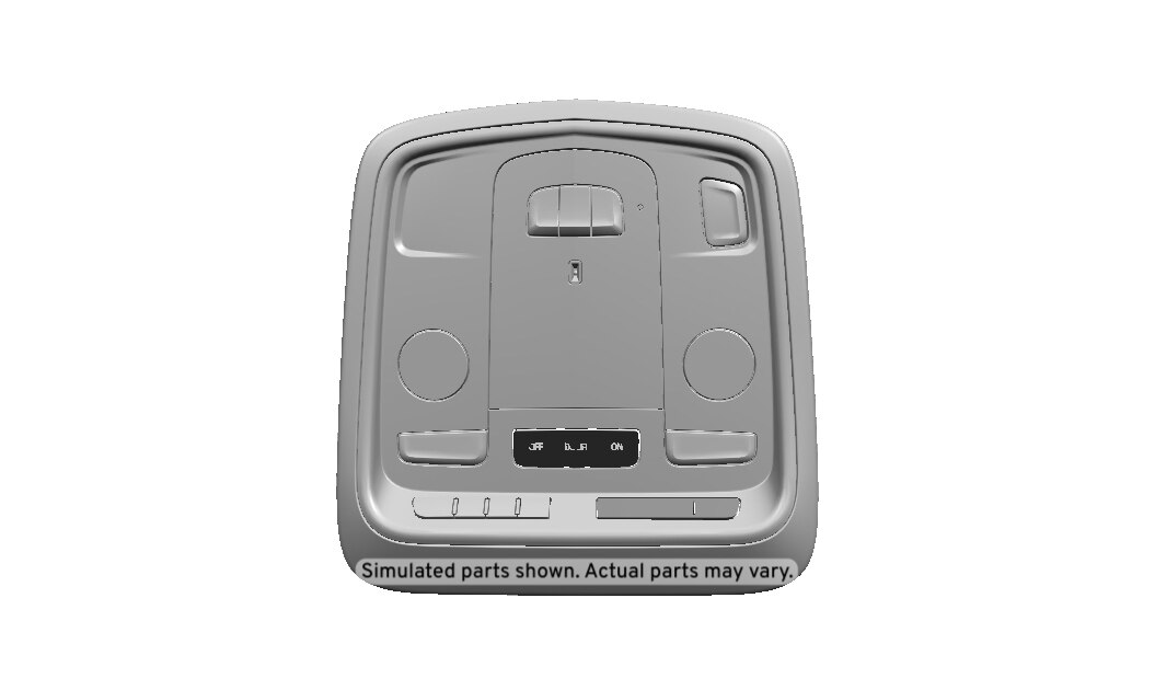GM Genuine Parts Shale Roof Console