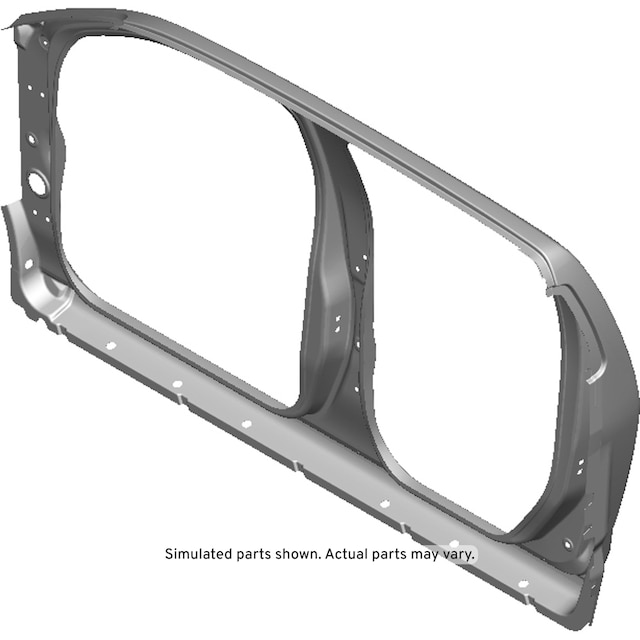 GM Genuine Parts Passenger Side Outer Body Side Panel