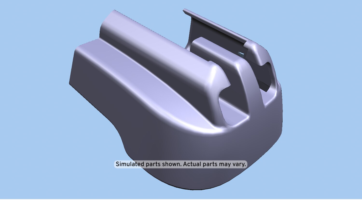 GM Genuine Parts Jet Black Front Seat Outer Recliner Finish Cover