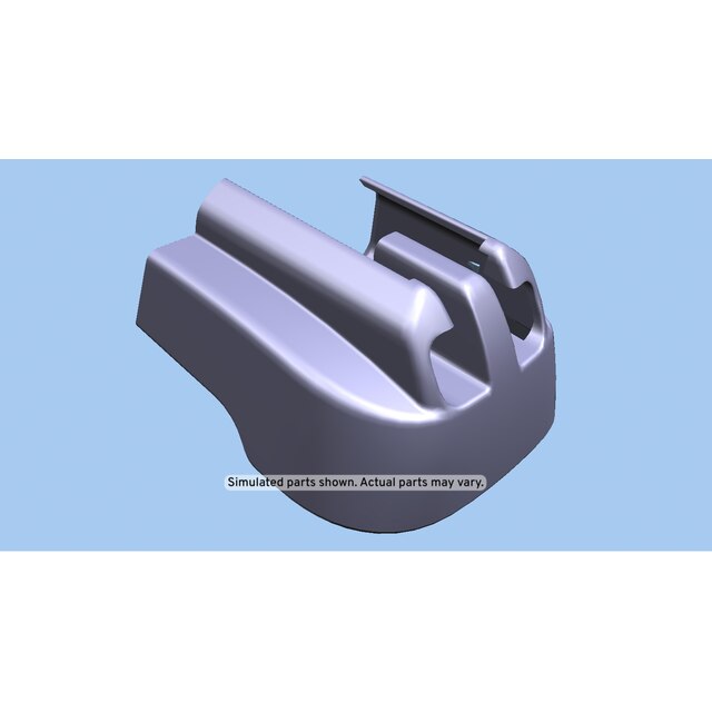 GM Genuine Parts Jet Black Front Seat Outer Recliner Finish Cover