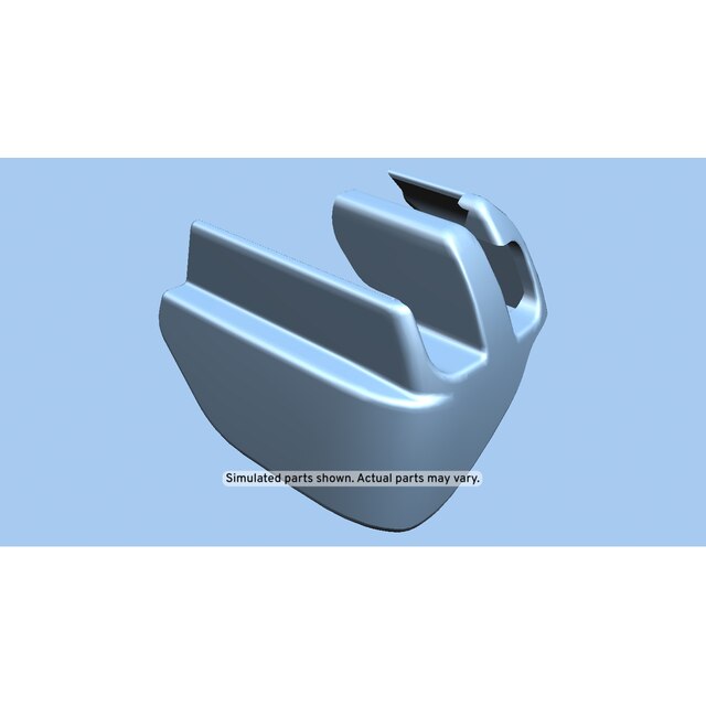 GM Genuine Parts Light Platinum Passenger Seat Inner Adjuster Front Finish Cover