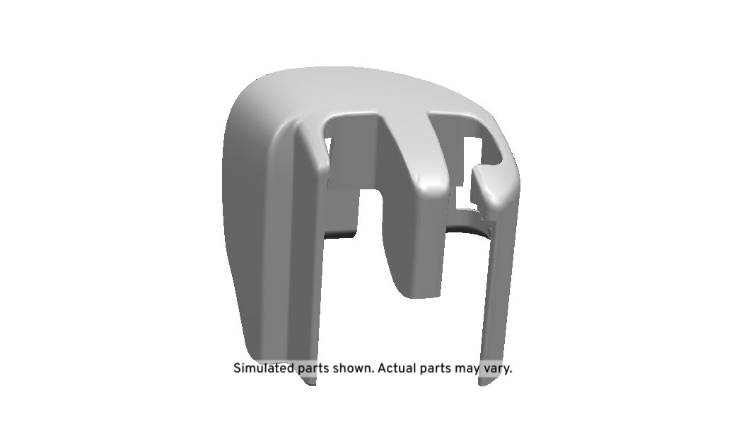 GM Genuine Parts Jet Black Driver Seat Inner Adjuster Front Finish Cover