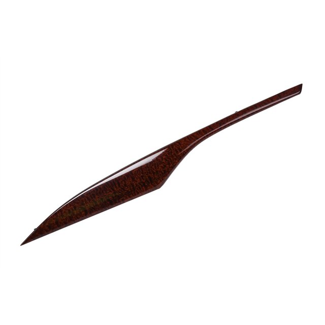 GM Genuine Parts Front Driver Side Door Trim Panel Applique in Natural Sapele High Gloss