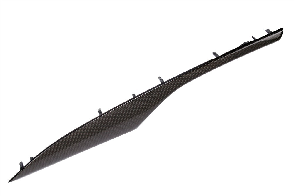 GM Genuine Parts Driver Side Front Door Trim Panel Applique in Morello Carbon