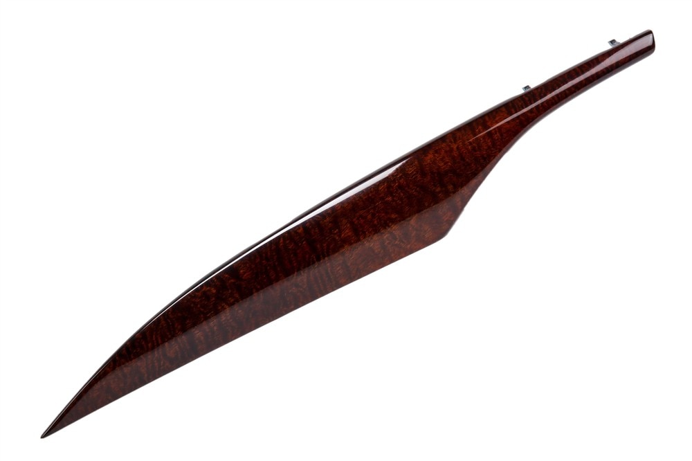 GM Genuine Parts Driver Side Rear Door Trim Panel Applique in Natural Sapele High Gloss